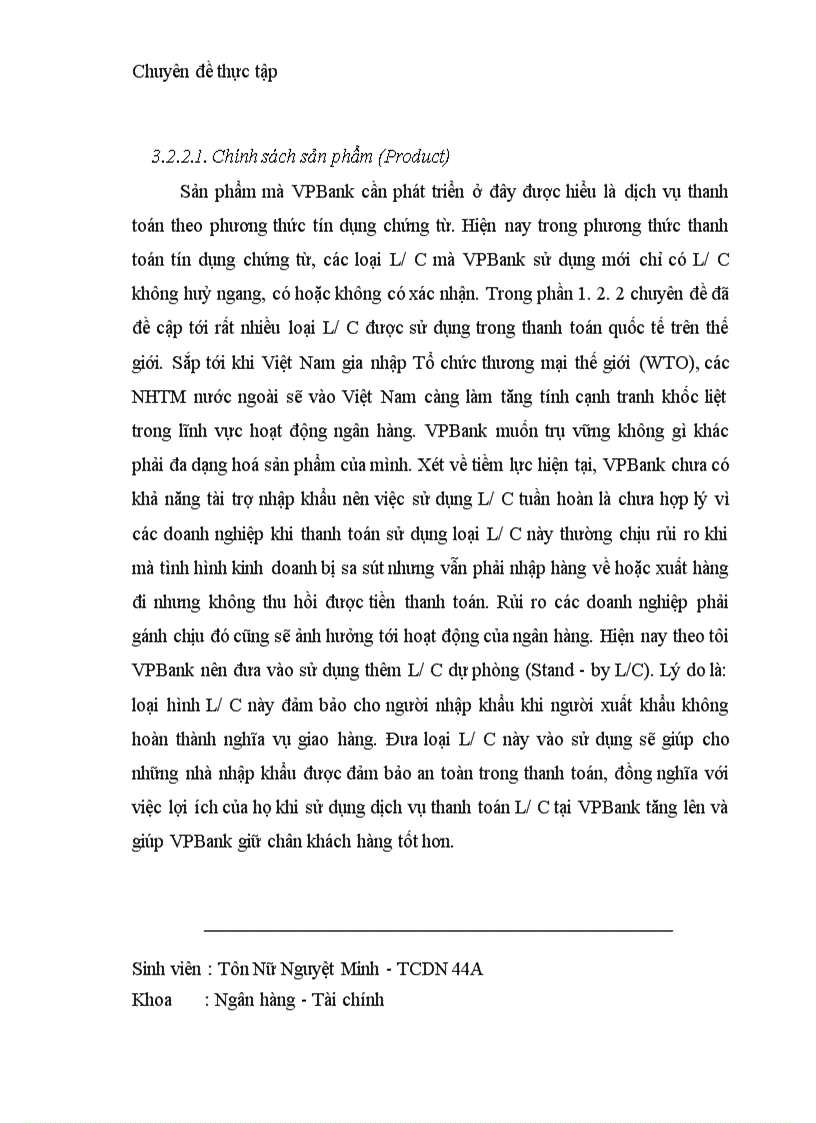 image for page Hoàn thiện hoạt động thanh toán theo phương thức tín dụng chứng từ tại Ngân hàng thương mại cổ phần các doanh nghiệp ngoài quốc doanh Việt Nam VPBank 1