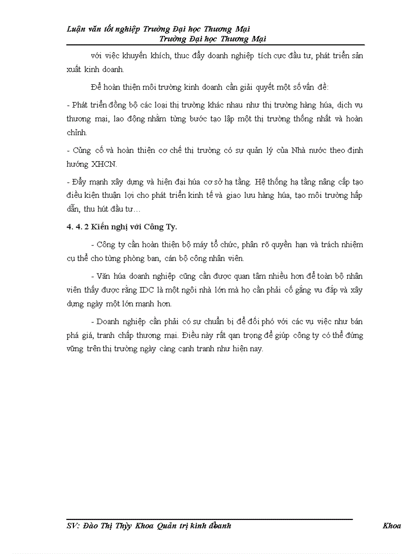 image for page Hoạch định chiến lược kinh doanh của Công ty Cổ Phần Tập Đoàn IDC 1