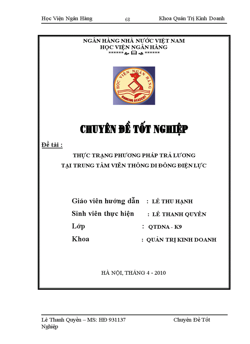 image for page Thực trạng phương pháp trả lương tại Trung tâm viễn thông di động điện lực