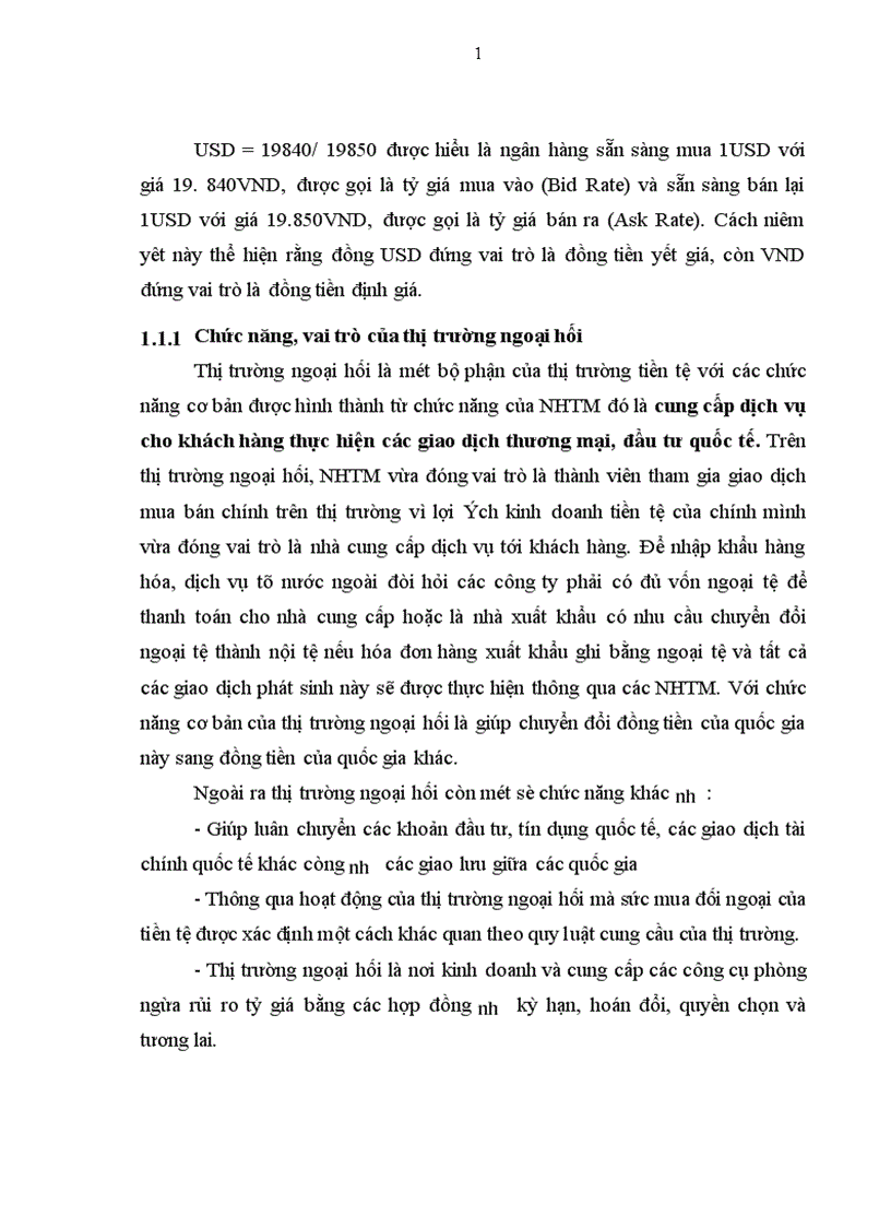 image for page Giải pháp nâng cao hiệu quả kinh doanh ngoại hối của Chi nhánh Ngân hàng Đầu tư và Phát triển Hà Thành