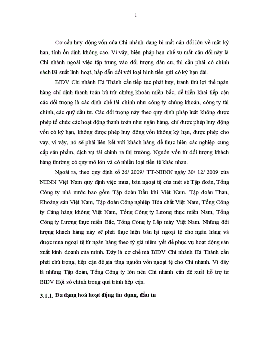 image for page Giải pháp nâng cao hiệu quả kinh doanh ngoại hối của Chi nhánh Ngân hàng Đầu tư và Phát triển Hà Thành