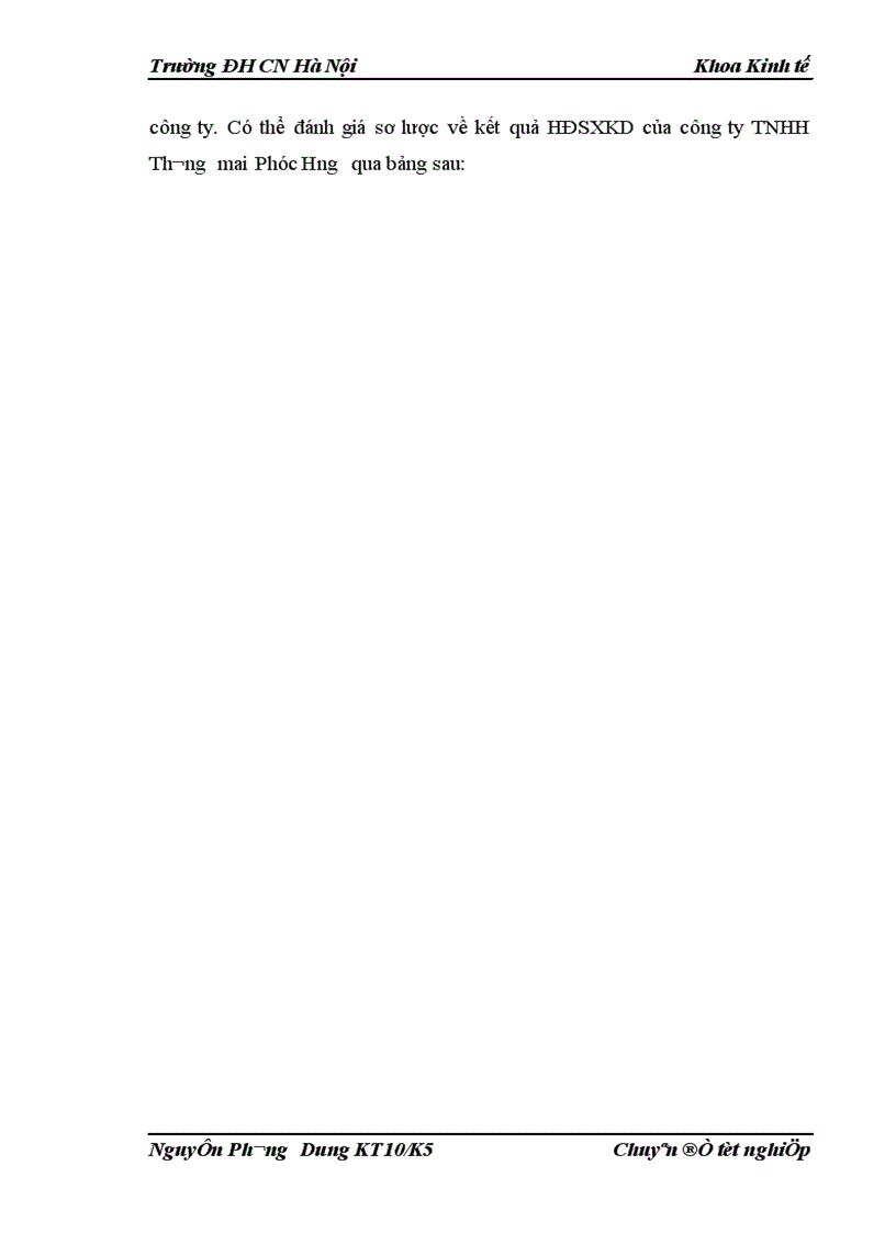 image for page Kế toán tiêu thụ và xác định kết quả kinh doanh tại công ty TNHH Thương mại Phúc Hưng 1