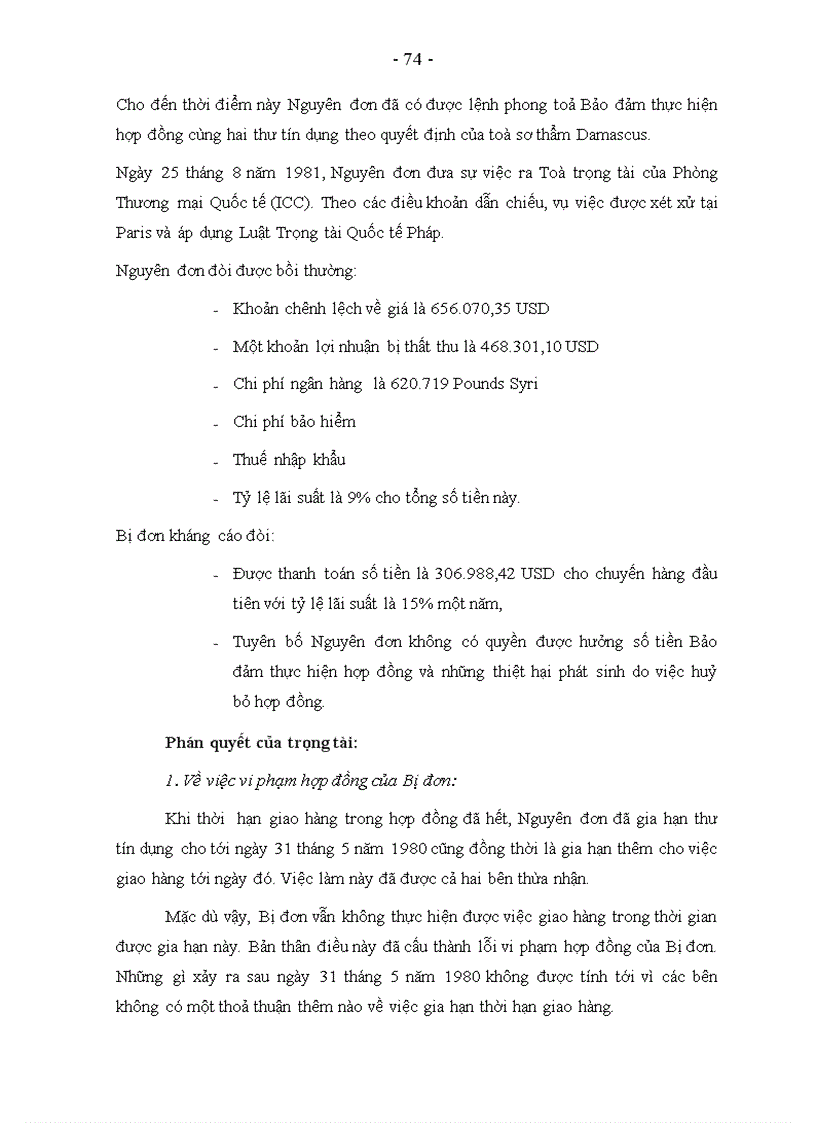 image for page Giải quyết tranh chấp về hợp đồng mua bán hàng hoá quốc tế bằng trọng tài ở Việt Nam