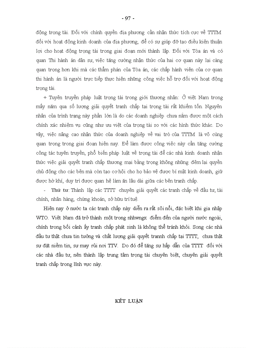 image for page Giải quyết tranh chấp về hợp đồng mua bán hàng hoá quốc tế bằng trọng tài ở Việt Nam