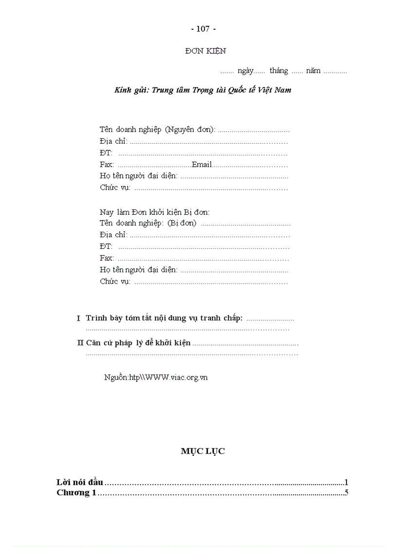 image for page Giải quyết tranh chấp về hợp đồng mua bán hàng hoá quốc tế bằng trọng tài ở Việt Nam