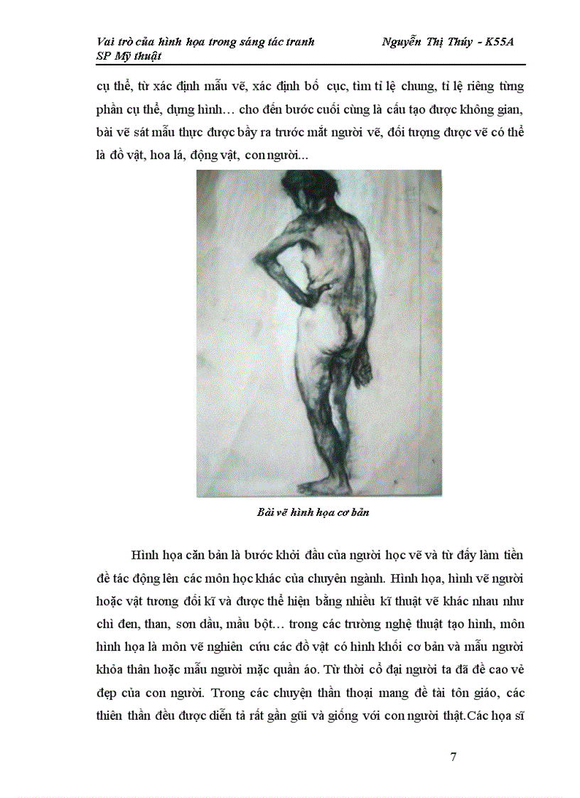 image for page Vai trò của hình họa trong sáng tác tranh 1