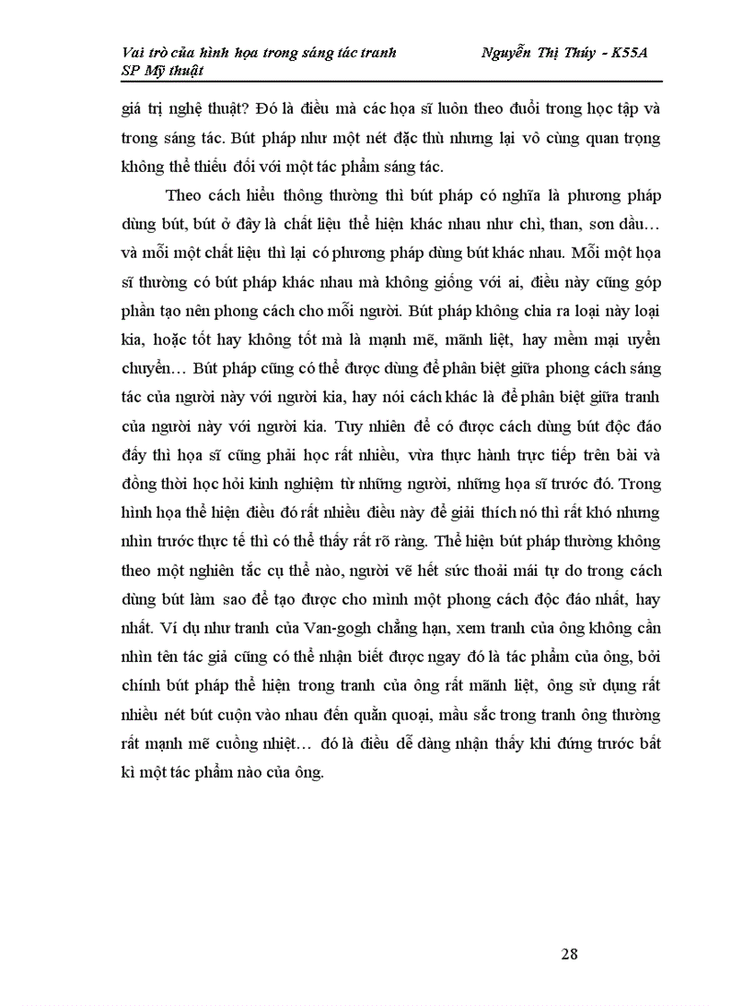 image for page Vai trò của hình họa trong sáng tác tranh 1