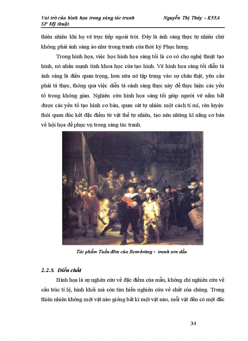 image for page Vai trò của hình họa trong sáng tác tranh 1