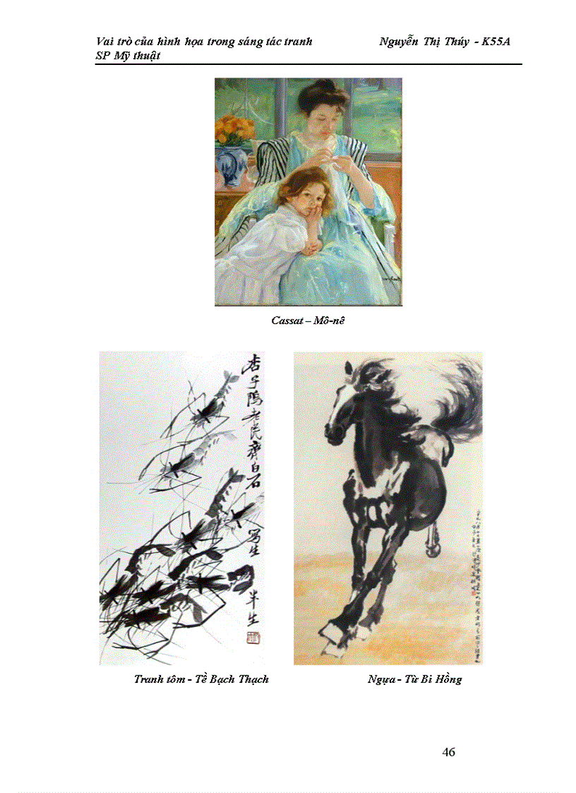 image for page Vai trò của hình họa trong sáng tác tranh 1