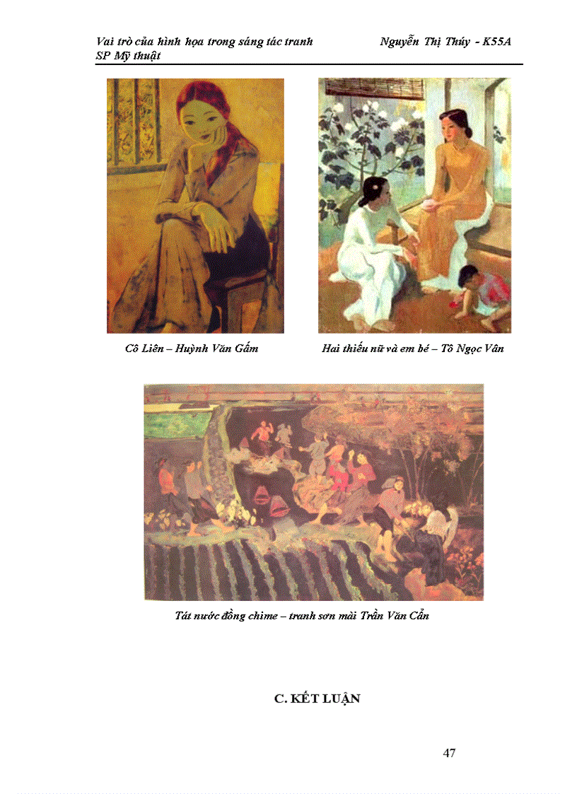 image for page Vai trò của hình họa trong sáng tác tranh 1