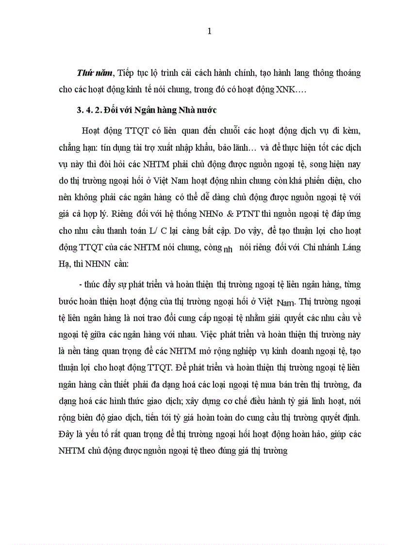 image for page Giải pháp mở rộng và hoàn thiện hoạt động thanh toán quốc tế tại Chi nhánh Ngân hàng Nông nghiệp và Phát triển Nông thôn Láng Hạ 1