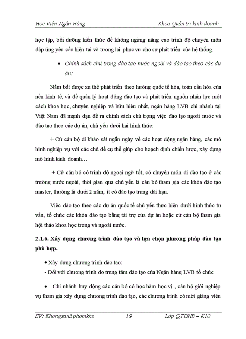 image for page Thực trạng công tác đào tạo và phát triển nguồn nhân lực tại ngân hàng thương mại cổ phần Lào Việt chi nhánh hà nội 1