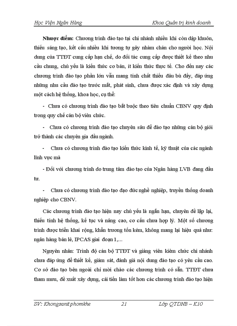 image for page Thực trạng công tác đào tạo và phát triển nguồn nhân lực tại ngân hàng thương mại cổ phần Lào Việt chi nhánh hà nội 1