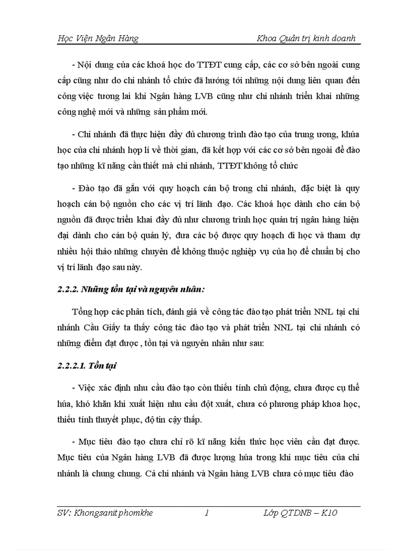 image for page Thực trạng công tác đào tạo và phát triển nguồn nhân lực tại ngân hàng thương mại cổ phần Lào Việt chi nhánh hà nội 1