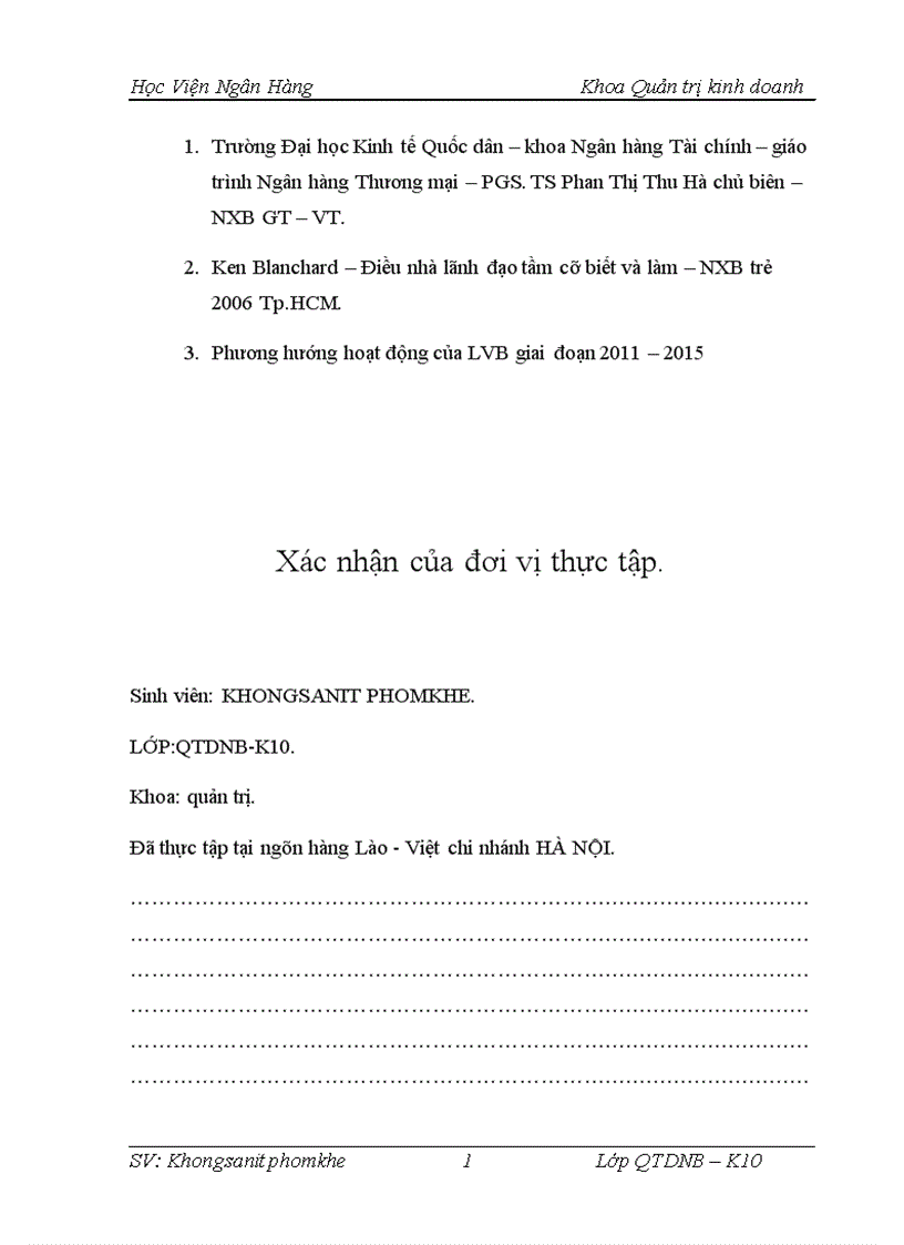 image for page Thực trạng công tác đào tạo và phát triển nguồn nhân lực tại ngân hàng thương mại cổ phần Lào Việt chi nhánh hà nội 1