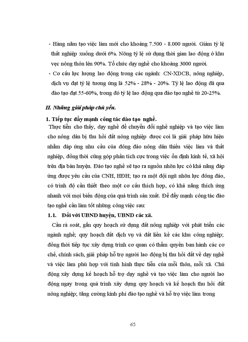 image for page Giải pháp tạo việc làm cho nông dân bị thu hồi đất nông nghiệp trên địa bàn huyện Gia Lâm