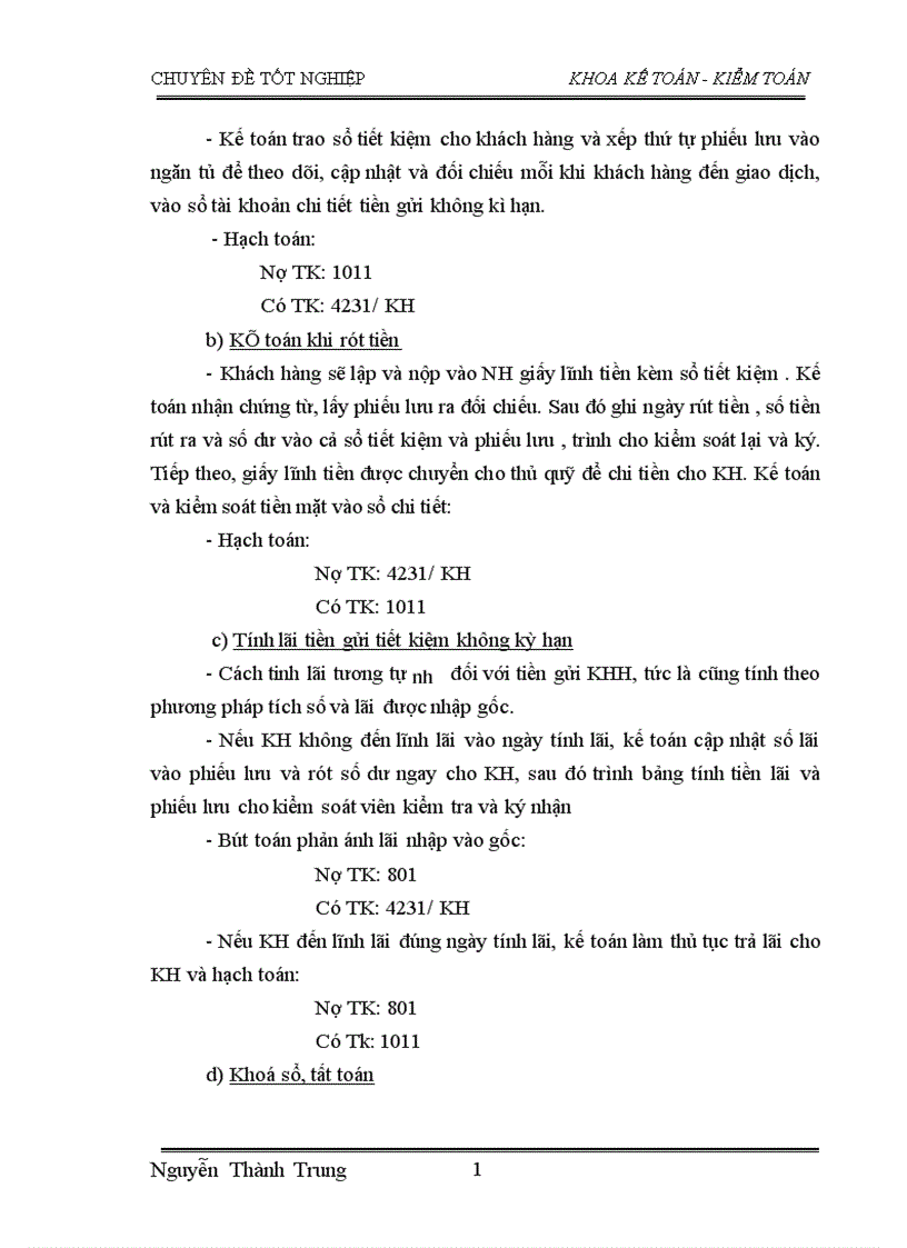 image for page Thực trạng và giải pháp nhằm nâng cao hiệu quả nghiệp vụ huy động vốn tại sở giao dịch Thăng Long NHTMCP Nam Á