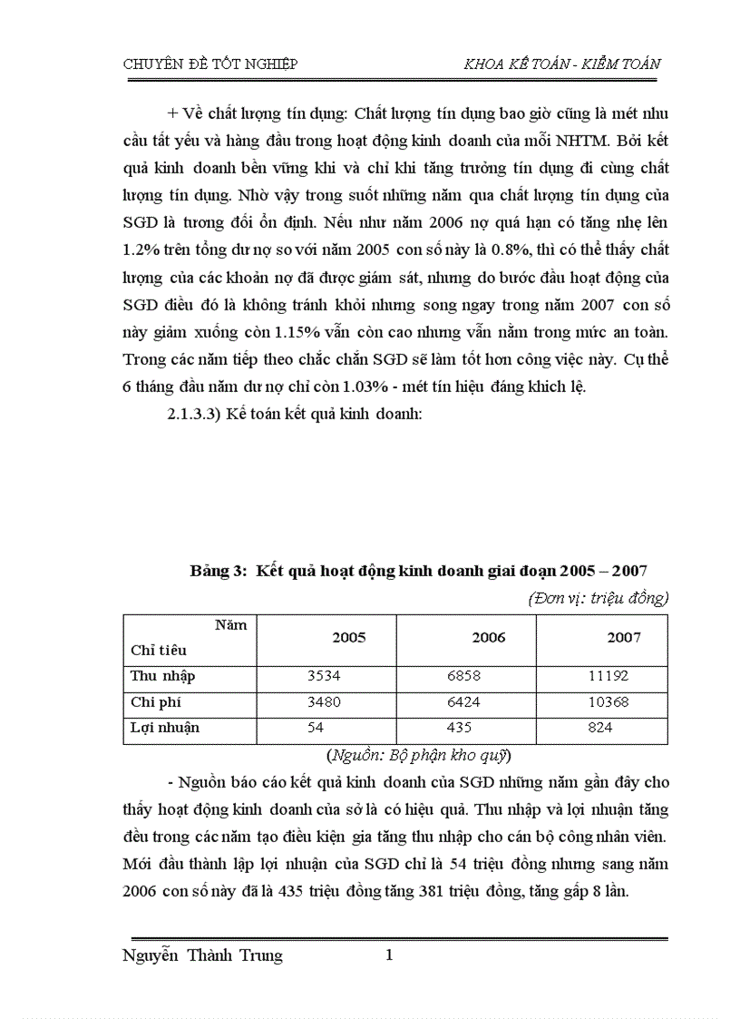 image for page Thực trạng và giải pháp nhằm nâng cao hiệu quả nghiệp vụ huy động vốn tại sở giao dịch Thăng Long NHTMCP Nam Á