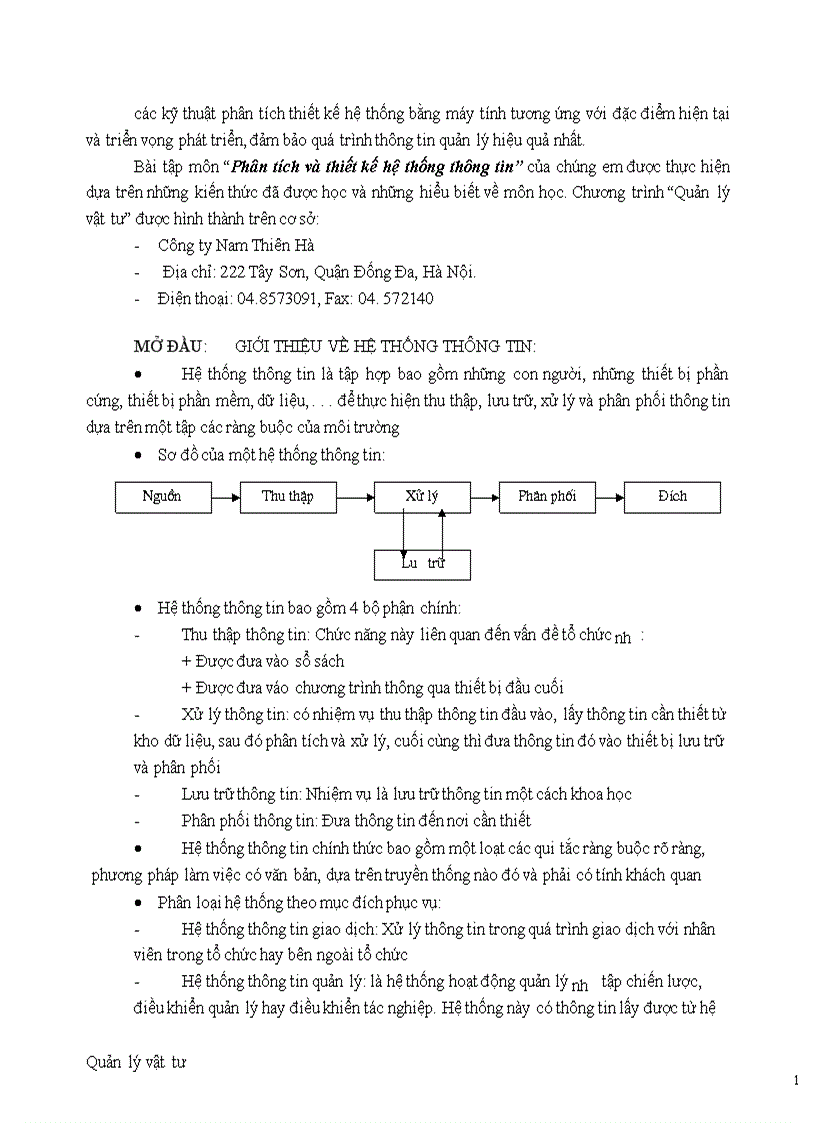 image for page Phân tích và thiết kế hệ thống thông tin
