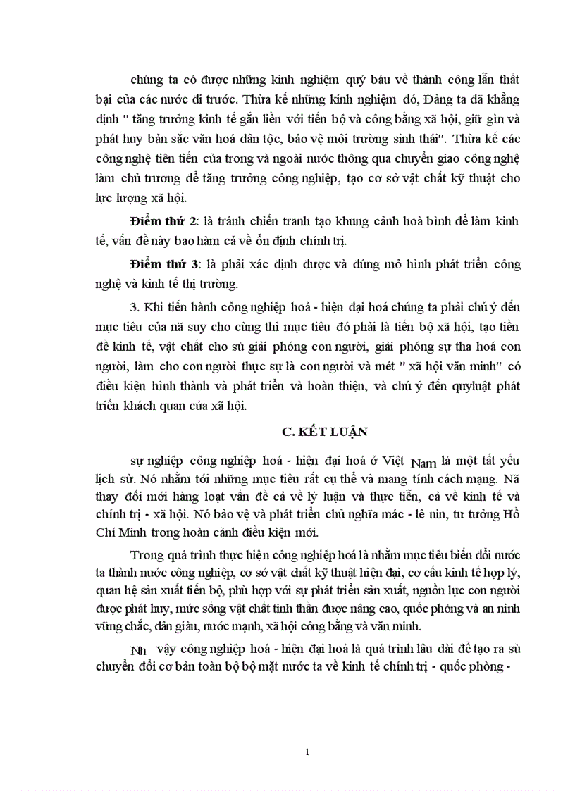 image for page Một số vấn đề về thực tiễn và lý luận trong quá trình thực hiện công nghiệp hoá hiện đại hoá