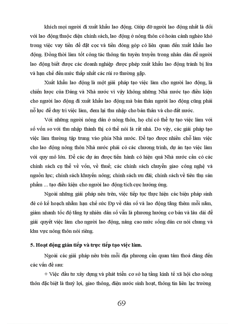 image for page Một số giải pháp tạo việc làm cho người lao động ở nông thôn Việt Nam hiện nay 1