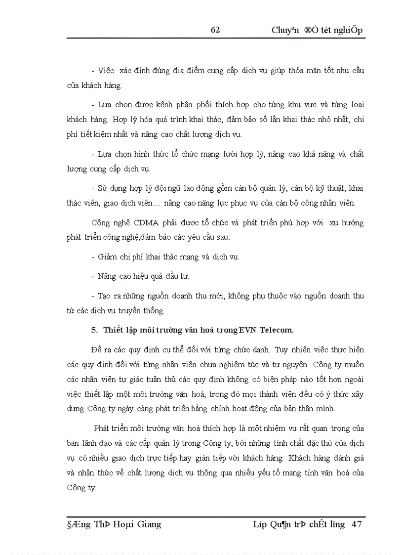 image for page Nâng cao chất lượng dịch vụ nhằm tăng cường khả năng cạnh tranh của Công ty thông tin viễn thông điện lực 1