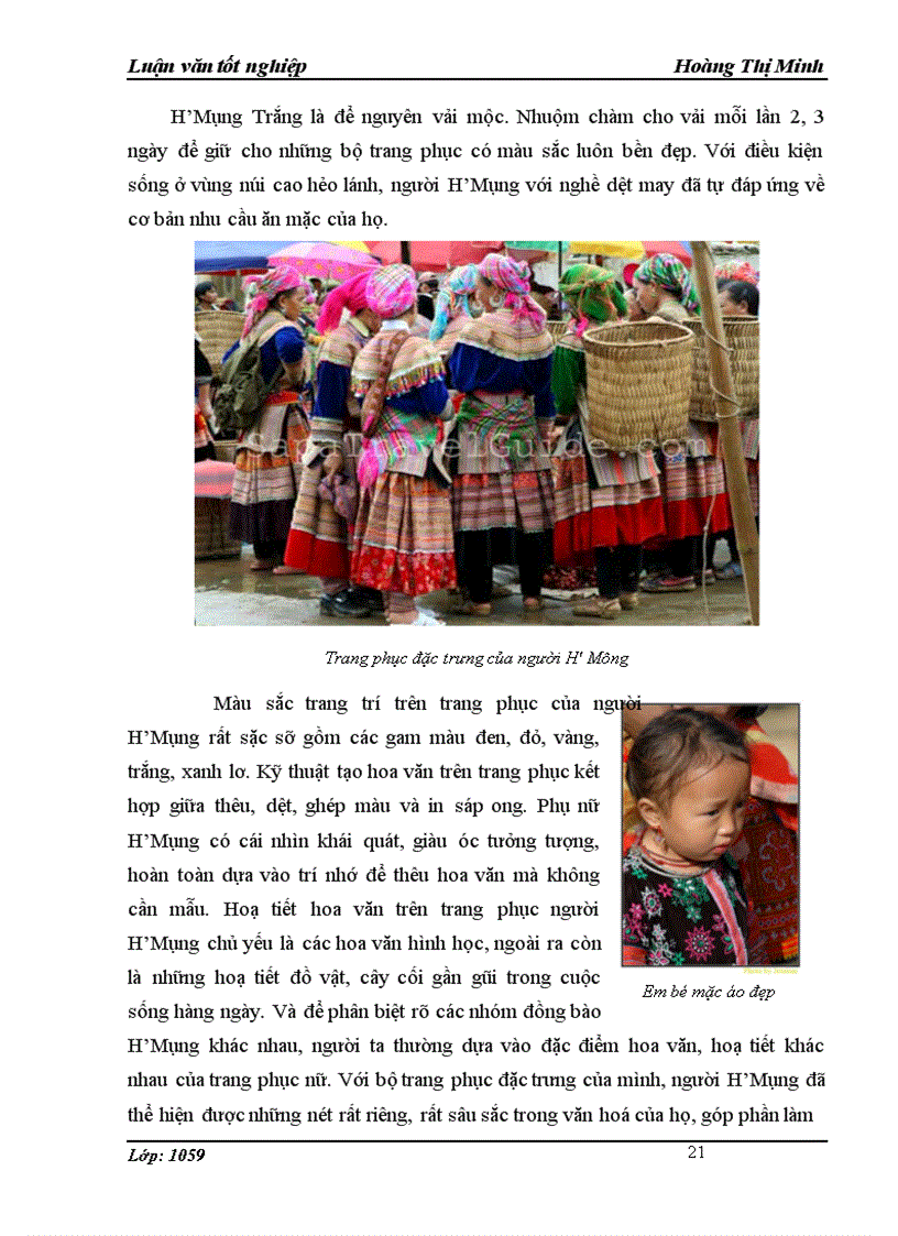 image for page Khai thác văn hoá H Mông của công ty CP Dịch vụ Du lịch Đường sắt Hà Nội để phát triển du lịch ở Sa Pa Lào Cai