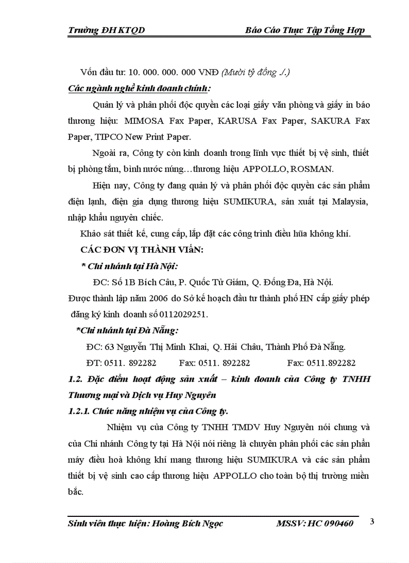 image for page Thực trạng tổ chức hạch toán kế toán tại Công ty TNHH Thương mại và Dịch vụ Huy Nguyên 1