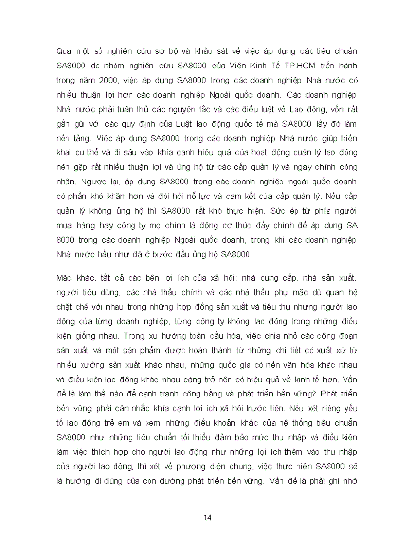 image for page Các doanh nghiệp Việt Nam áp dụng SA8000 gặp những khó khăn thuận lợi gì Giải pháp cho những doanh nghiệp này