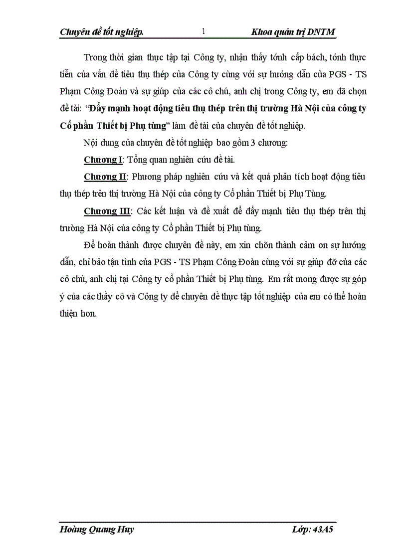 image for page Đẩy mạnh hoạt động tiêu thụ thép trên thị trường Hà Nội của công ty Cổ phần Thiết bị Phụ tùng