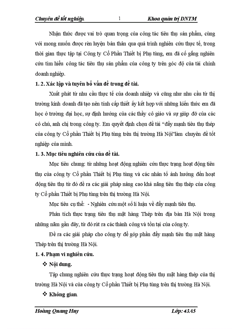 image for page Đẩy mạnh hoạt động tiêu thụ thép trên thị trường Hà Nội của công ty Cổ phần Thiết bị Phụ tùng