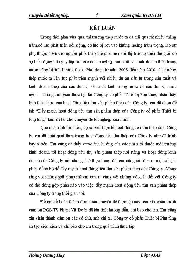 image for page Đẩy mạnh hoạt động tiêu thụ thép trên thị trường Hà Nội của công ty Cổ phần Thiết bị Phụ tùng