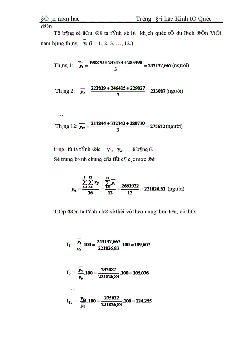 image for page Một số phương pháp dự báo thống kê ngắn hạn dựa trên cơ sở DSTG 1