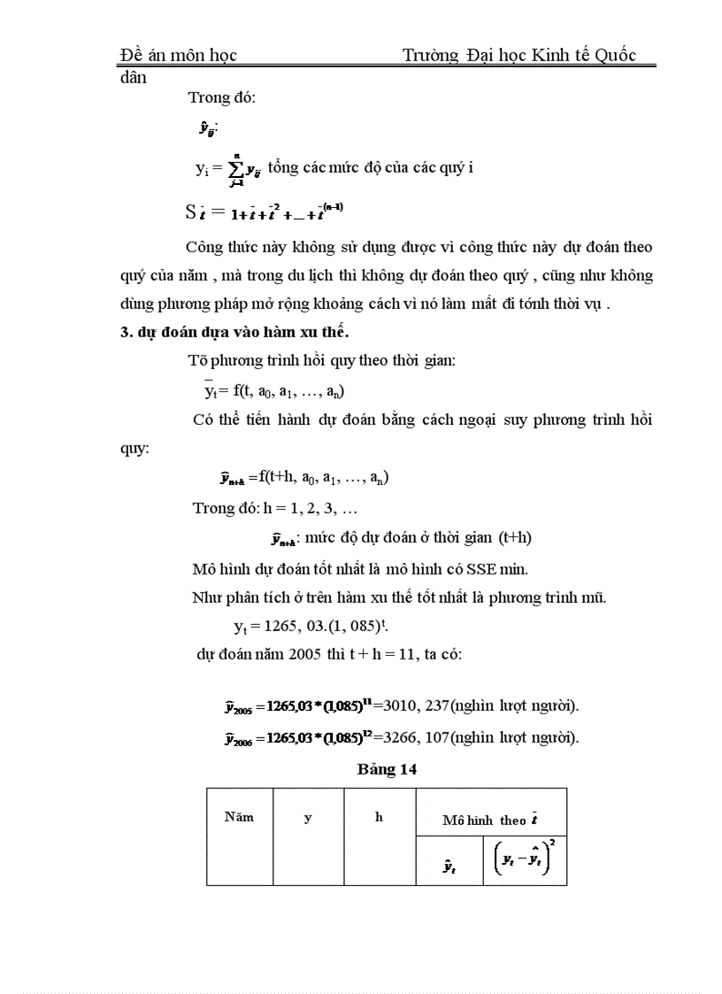 image for page Một số phương pháp dự báo thống kê ngắn hạn dựa trên cơ sở DSTG 1