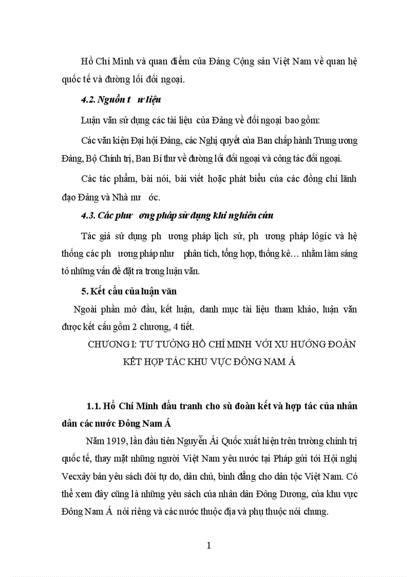 image for page Tư tưởng Hồ Chí Minh với xu hướng đoàn kết hợp tác khu vực Đông Nam á và sự vận dụng của Đảng trong thời kỳ đổi mới 1