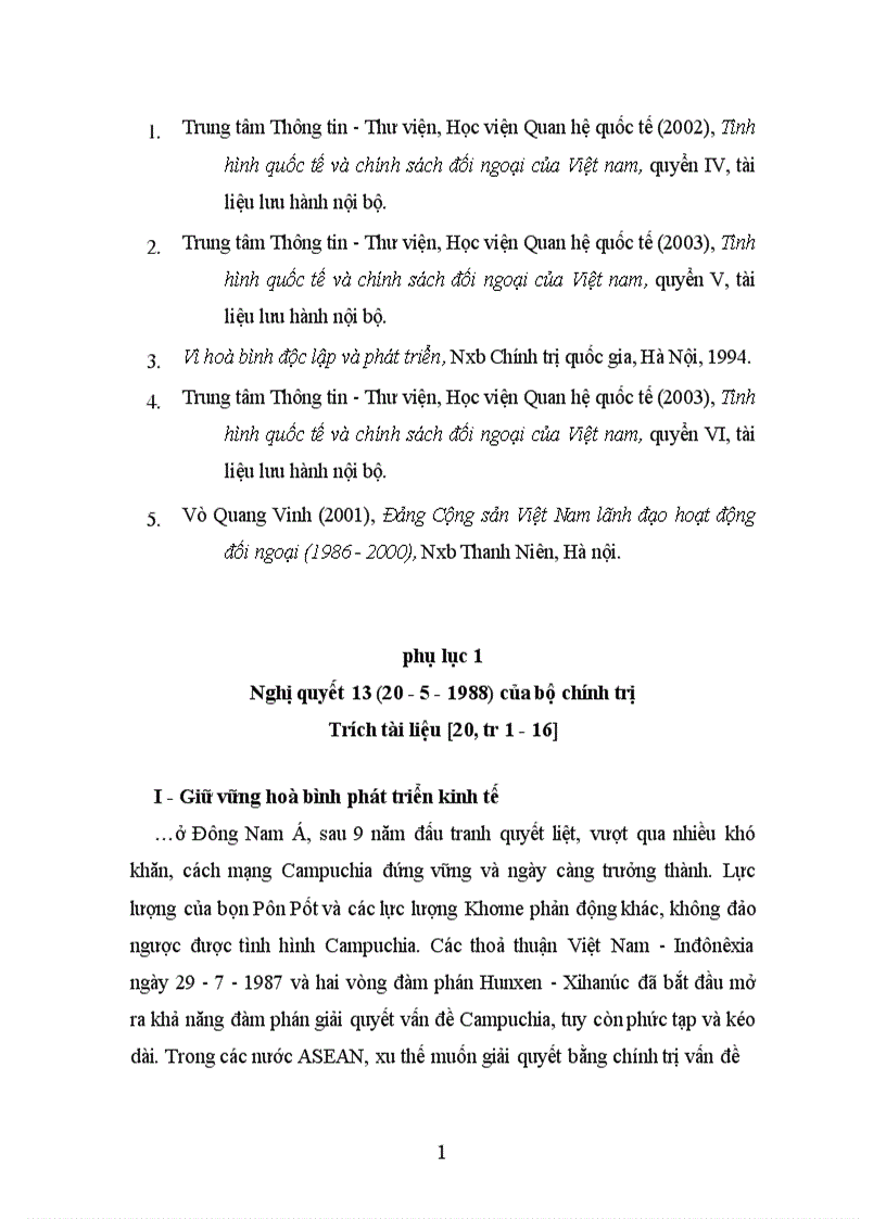 image for page Tư tưởng Hồ Chí Minh với xu hướng đoàn kết hợp tác khu vực Đông Nam á và sự vận dụng của Đảng trong thời kỳ đổi mới 1
