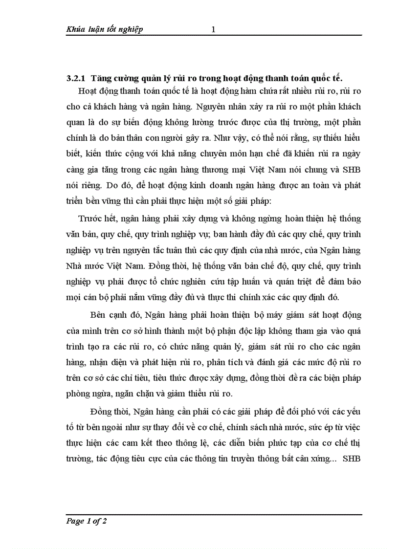 image for page Mở rộng hoạt động Thanh toán quốc tế tại Ngân hàng TMCP Sài Gòn Hà Nội 1