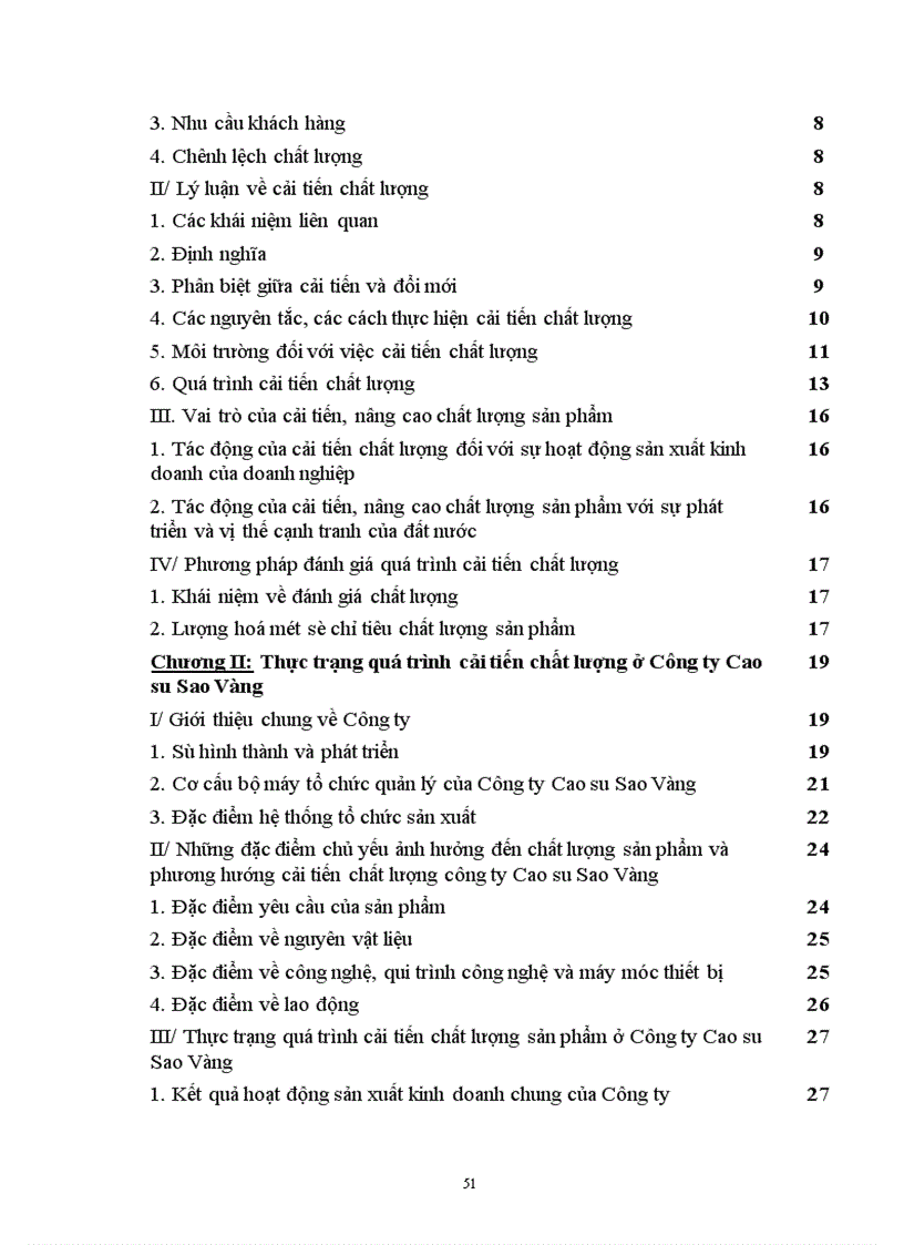 image for page Một số biện pháp nhằm thúc đẩy quá trình cải tiến chất lượng ở Công ty Cao su Sao Vàng 1