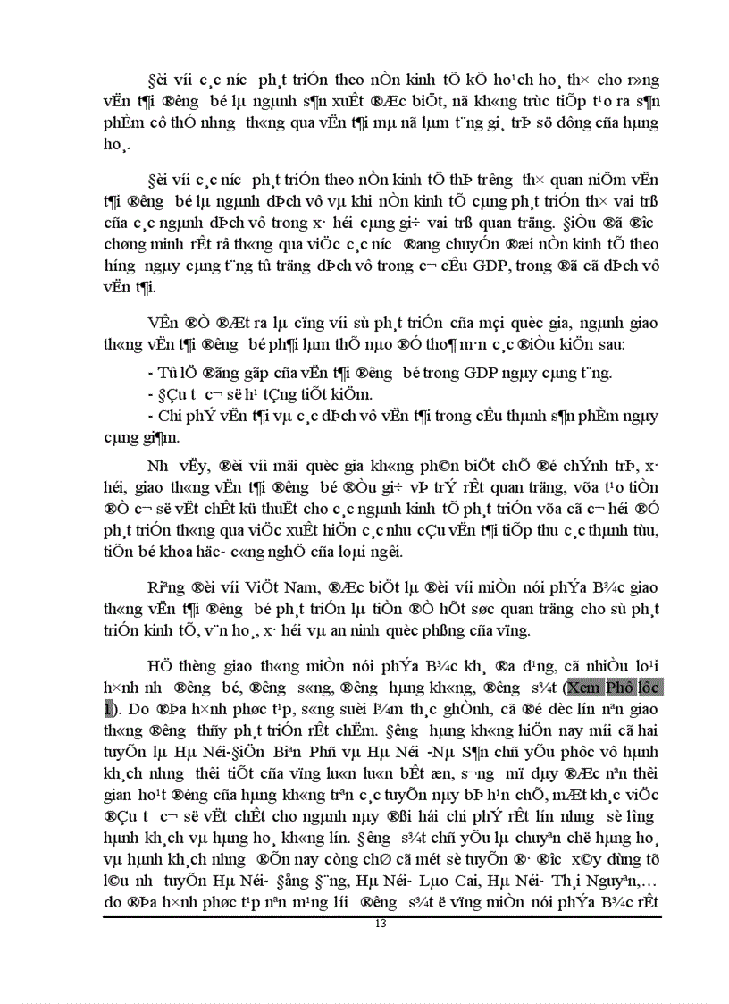 image for page Phương hướng và giải pháp nhằm tăng cường huy động vốn cho đầu tư phát triển mạng lưới giao thông đường bộ vùng miền núi phía Bắc giai đoạn 2001 2010 1