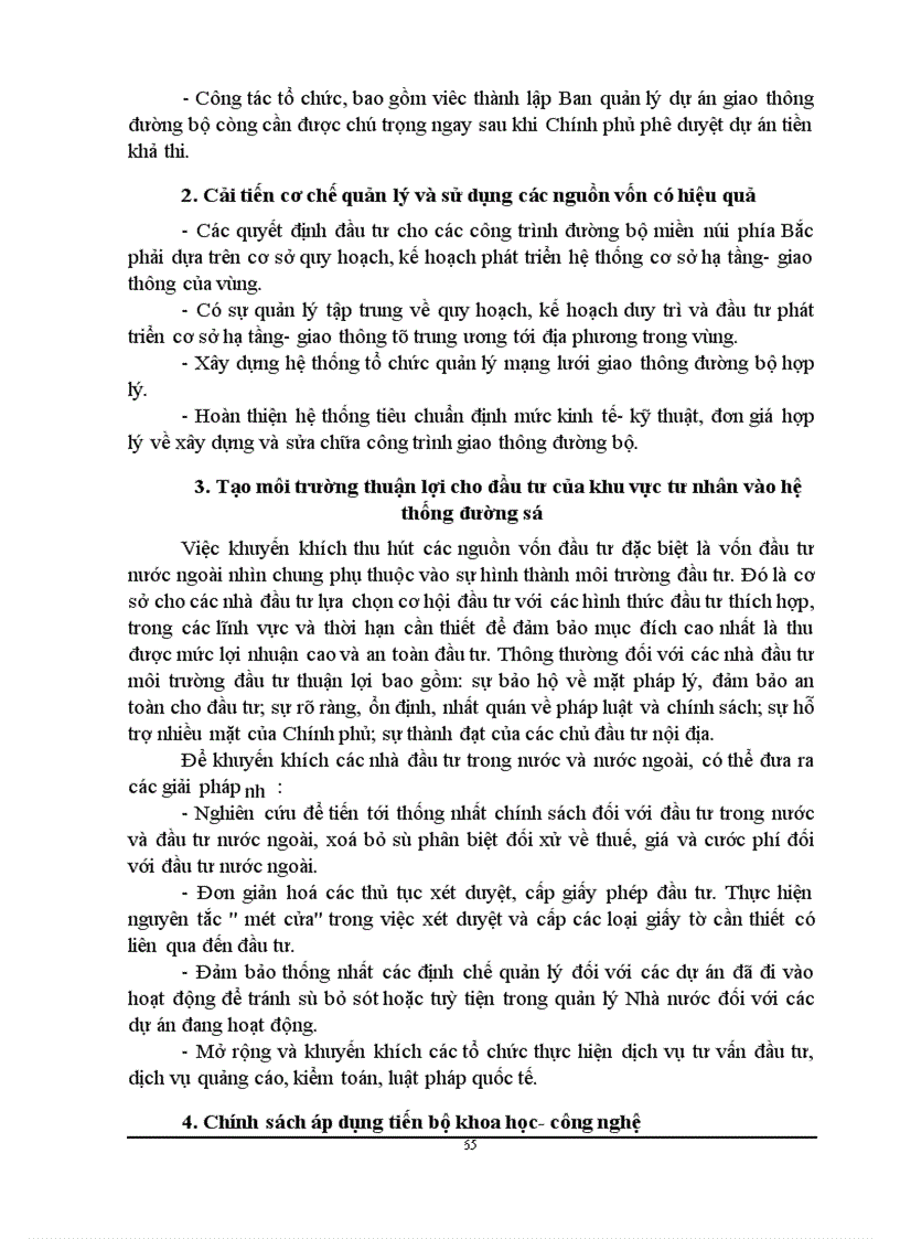 image for page Phương hướng và giải pháp nhằm tăng cường huy động vốn cho đầu tư phát triển mạng lưới giao thông đường bộ vùng miền núi phía Bắc giai đoạn 2001 2010 1