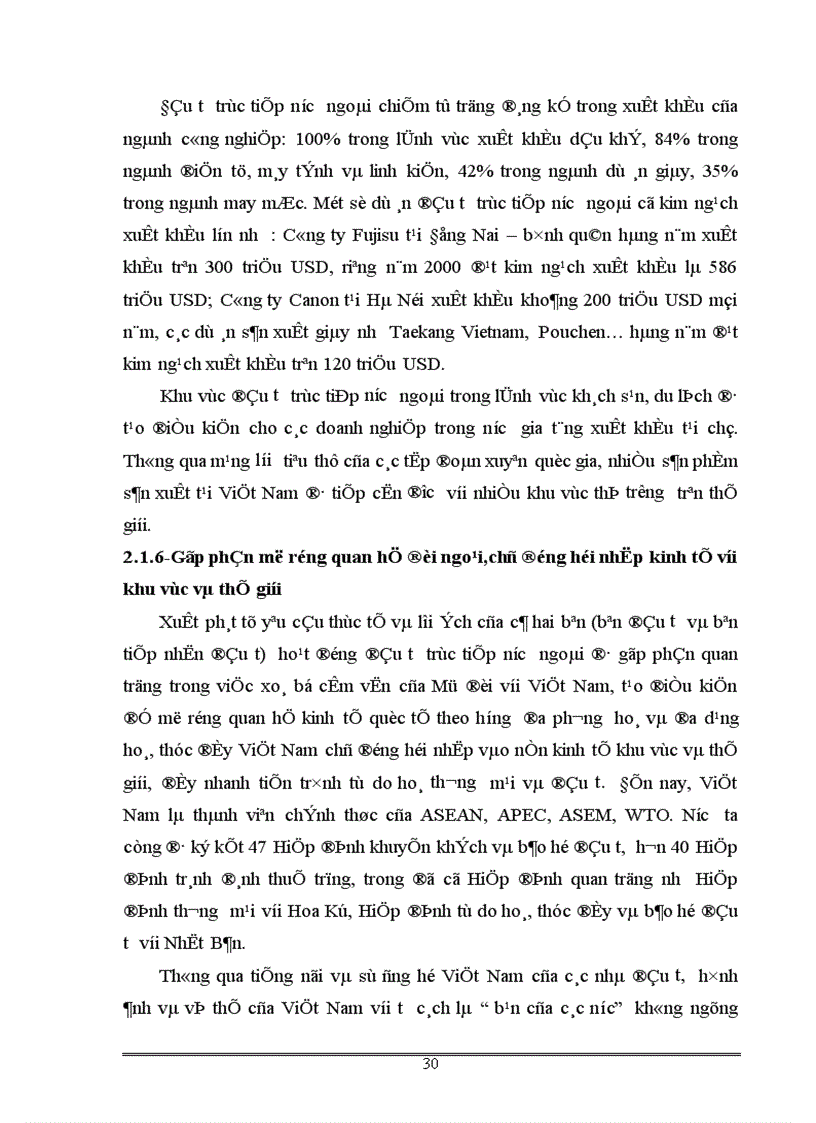 image for page Đầu tư trực tiếp nước ngoài và tác động của FDI đối với sự phát triển kinh tế xã hội Việt Nam