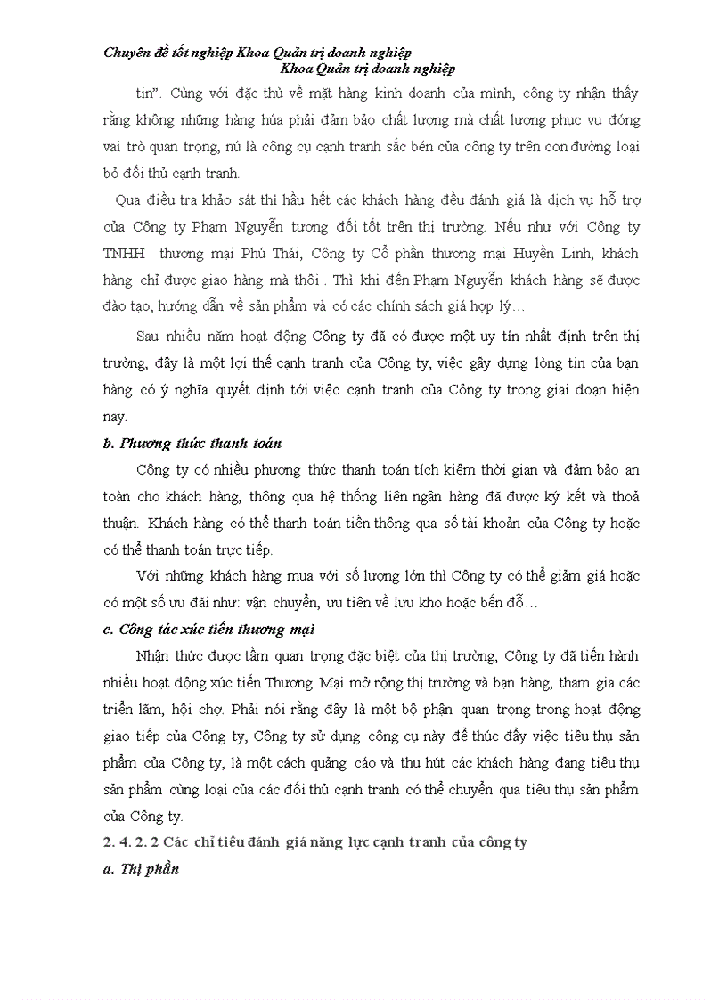 image for page Báo cáo thực tập tổng hợp Nâng cao năng lực cạnh tranh của Công ty Cổ phần sản xuất thương mại và dịch vụ Phạm Nguyên