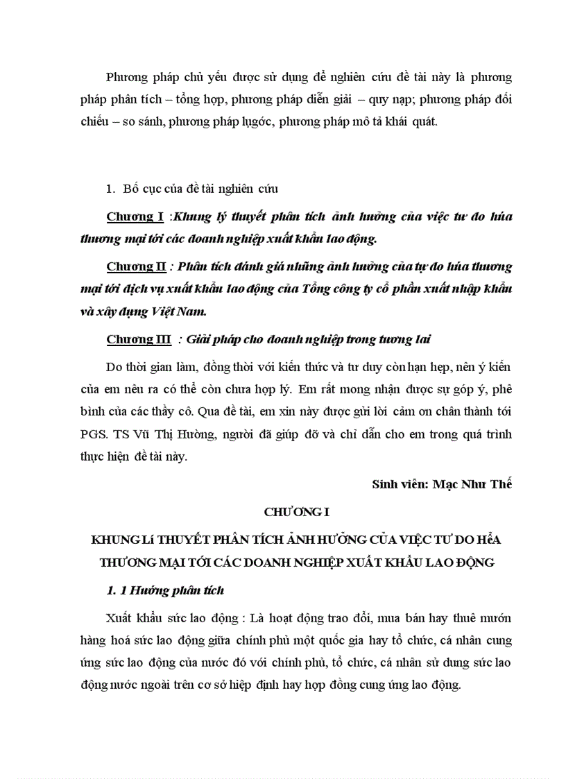 image for page Tác động của tự do hóa thương mại tới dịch vụ xuất khẩu lao động của Tổng công ty xuất nhập khẩu và xây dựng Việt Nam