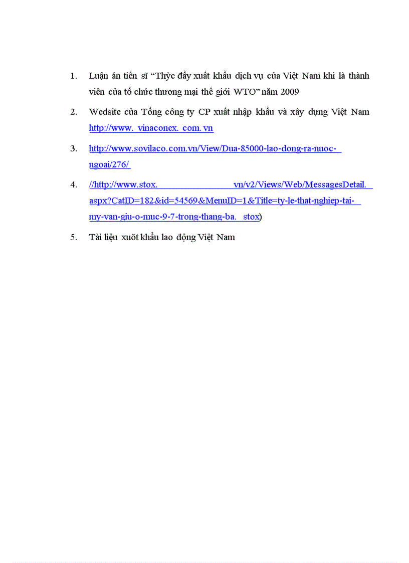 image for page Tác động của tự do hóa thương mại tới dịch vụ xuất khẩu lao động của Tổng công ty xuất nhập khẩu và xây dựng Việt Nam