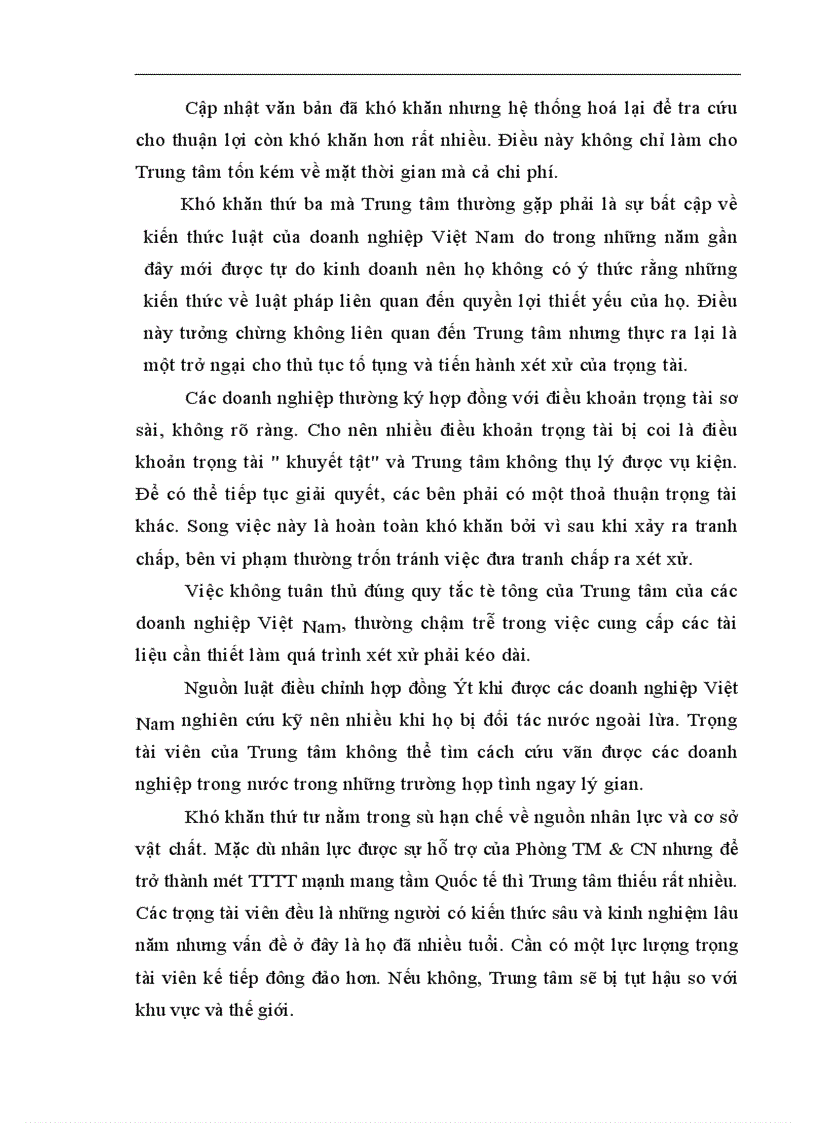 image for page Tranh chấp thương mại và giải quyết tranh chấp ở Trung tâm trọng tài quốc tế Việt Nam