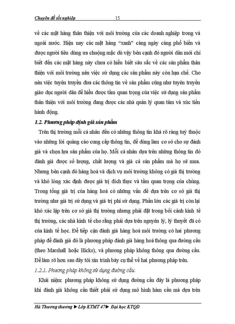 image for page Xác định mức sẵn lòng chi trả đối với các sản phẩm thân thiện với môi trường 1