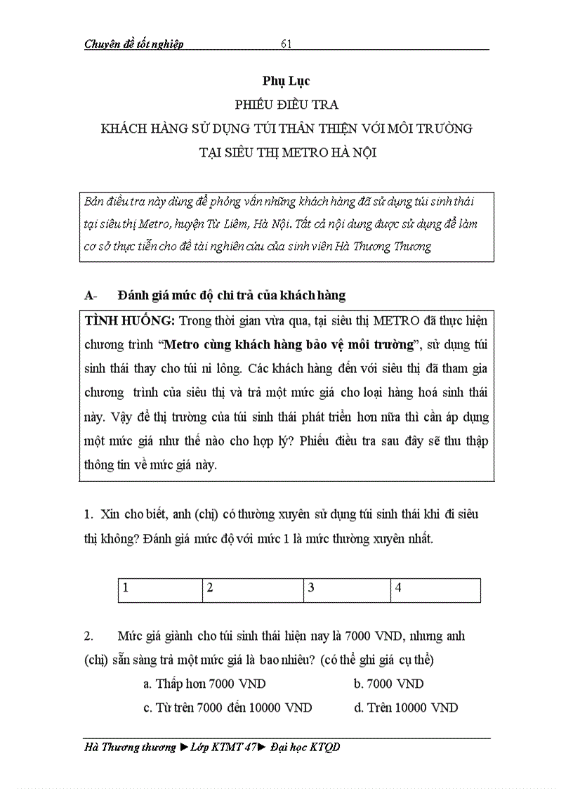 image for page Xác định mức sẵn lòng chi trả đối với các sản phẩm thân thiện với môi trường 1