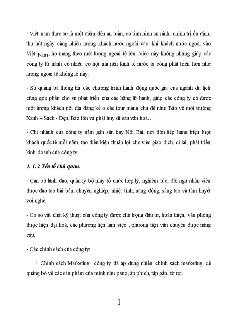 image for page Thực trạng hoạt động kinh doanh của công ty Cổ phần thương mại và Du lịch Hai Bà Trưng