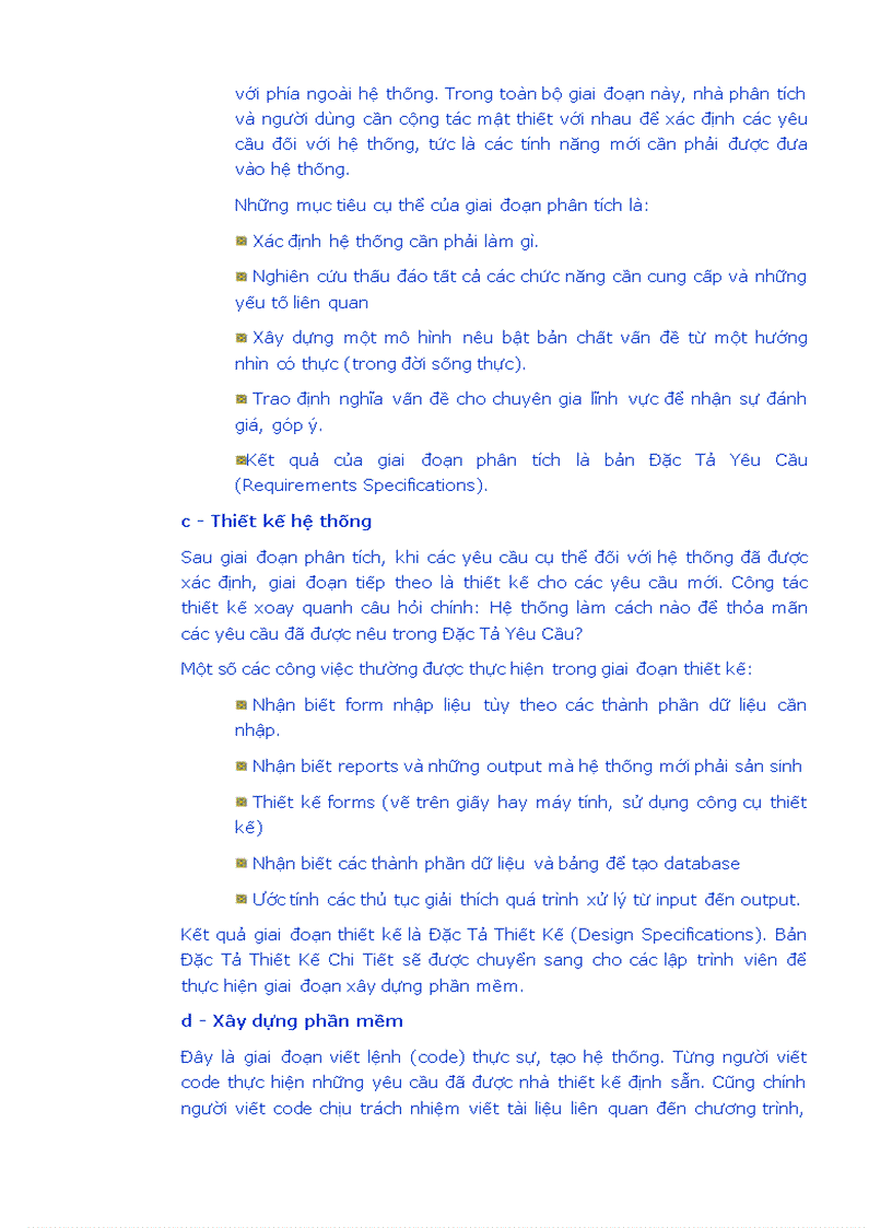 image for page Phân tích và thiết kế HTTT theo UML