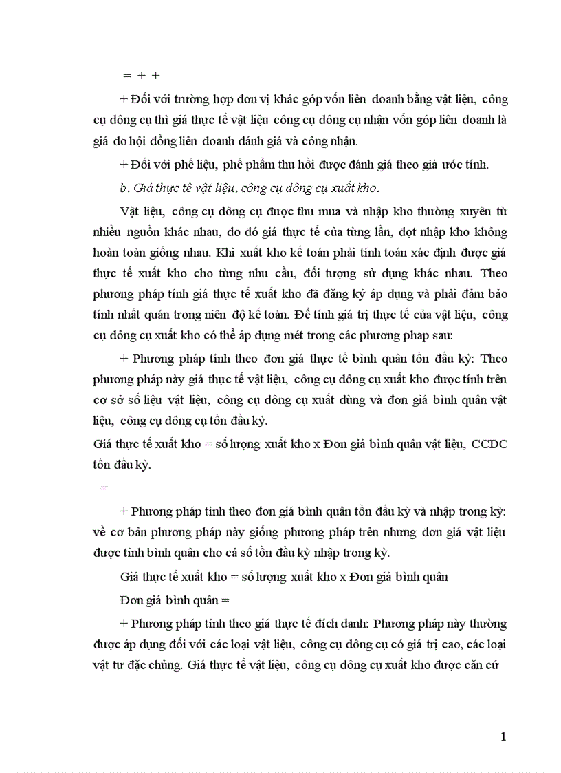 image for page Tổ chức công tác kế toán nguyên vật liệu công cụ dụng cụ ở công ty xây dựng số 19 1